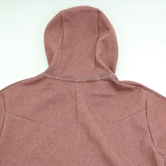 Nike Sportswear Tech Fleece Hoodie Men's Size L DD4688-670 Redstone Jacket New - Picture 10 of 12